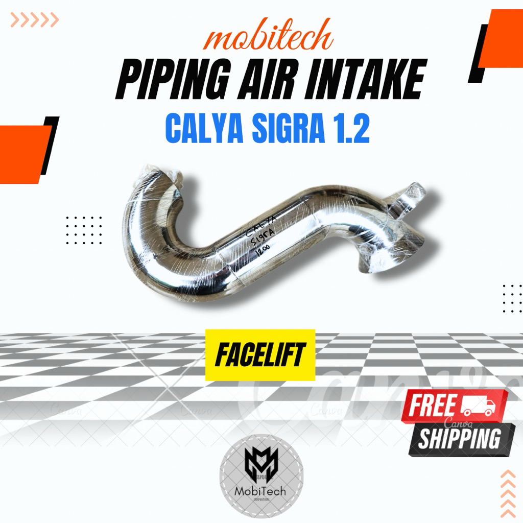 Piping air intake calya sigra 1.2 new faceift 2021 up