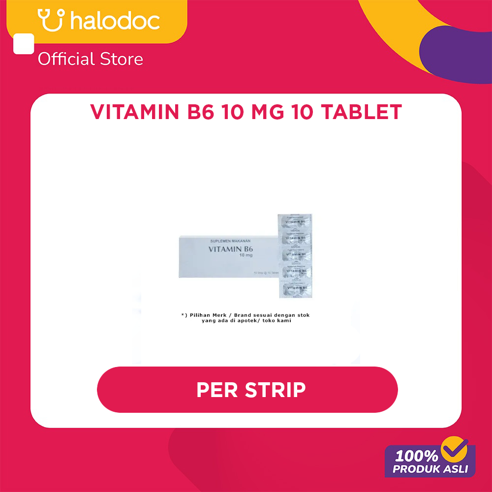 Vitamin B6 10 mg 10 Tablet