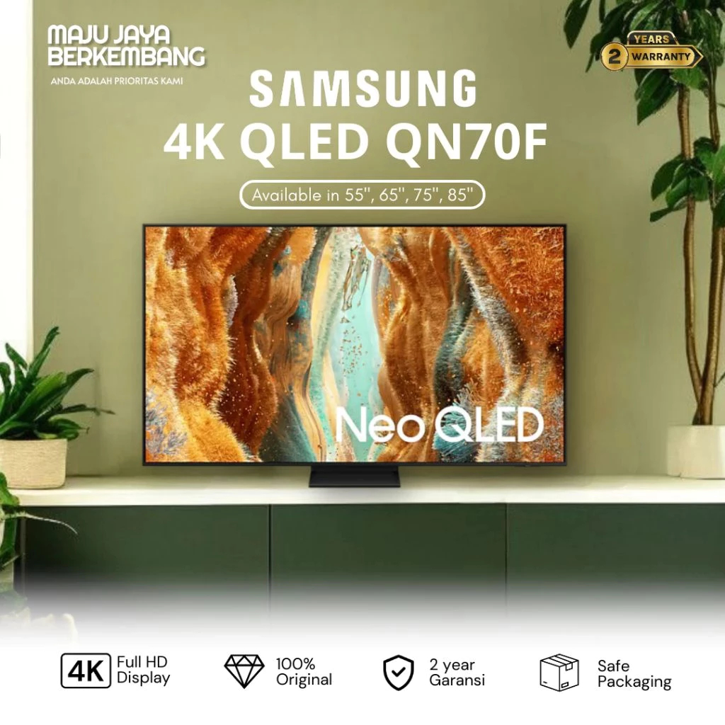 TV SAMSUNG 75 Inch LED QA75QN70FAKX (4K NEO QLED - AI Smart TV) BATAM