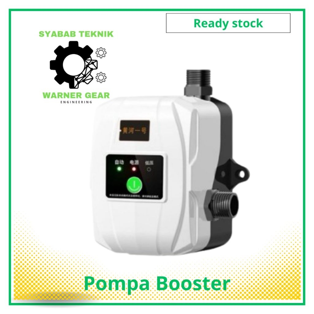 pompa Booster smart portebel Zy 100 Dual Turbin Turbo Pump 1 inch Pompa Penguat Arus Air Dorong 25 m