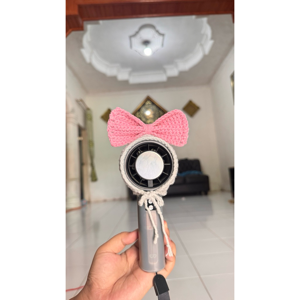 Case/cover rajut kipas Gojoodoq lucu