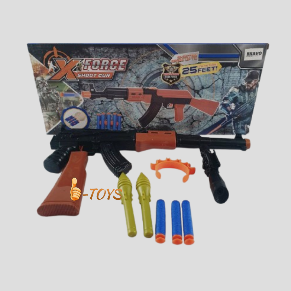 MAINAN anak TEMBAK SNIPER AK47 pistol senjata senapan