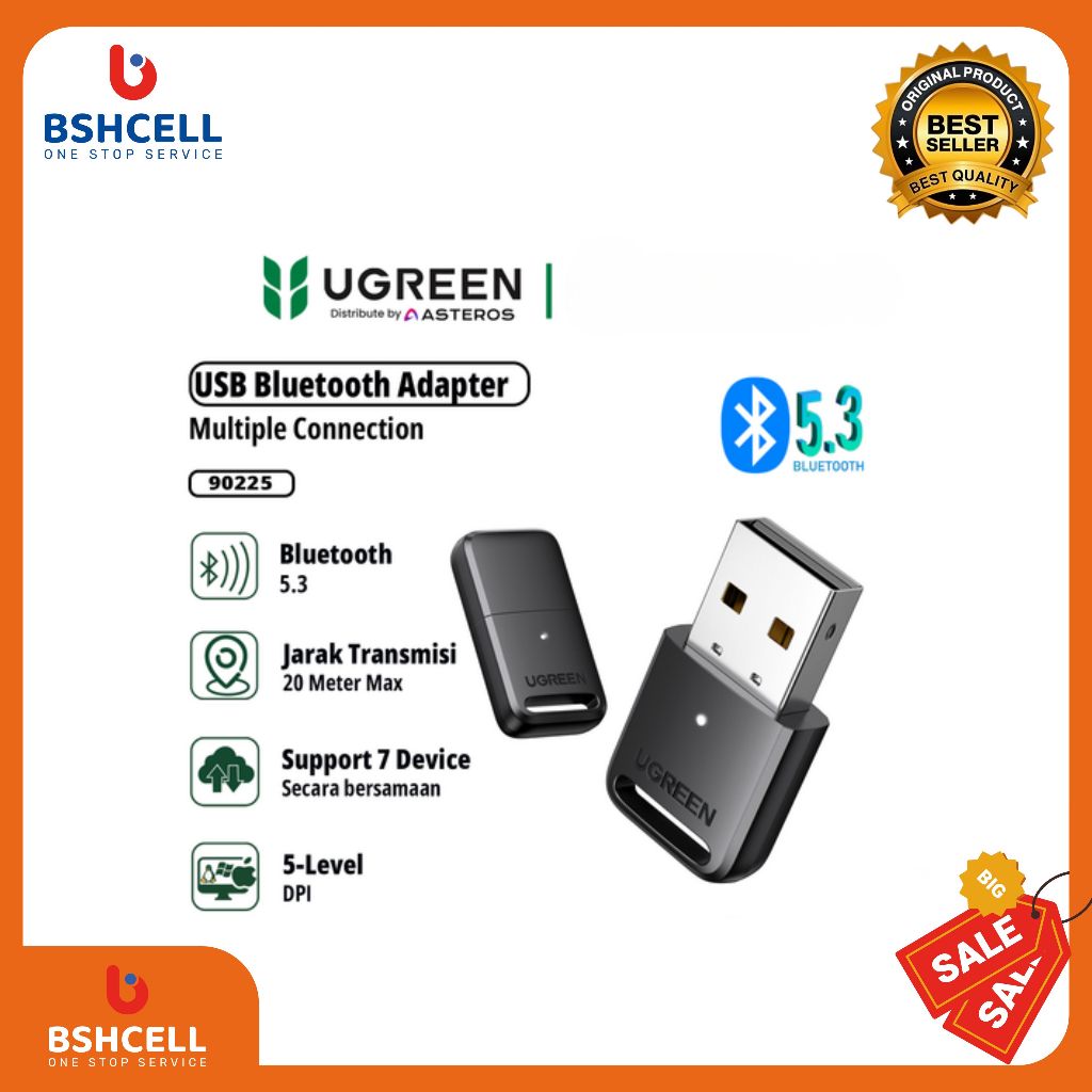 ADAPTER BLUETOOTH 5.3 UGREEN 90225