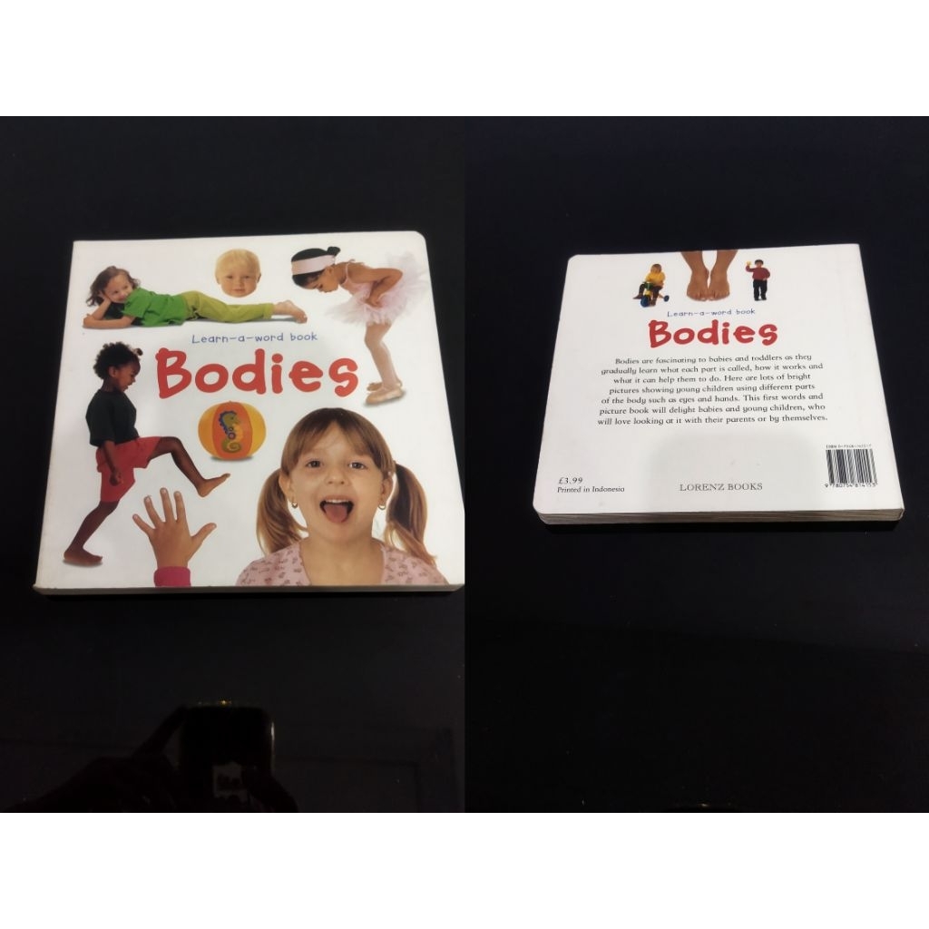 Preloved buku anak-anak edukasi tentang tubuh
