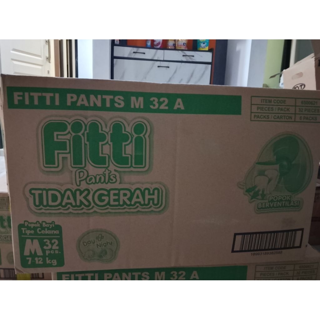 Fitti size M-32 1 karton 6pack