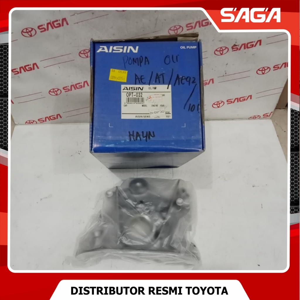 SAGA | Pompa Oli Great Corolla , Corolla Twincam , Corolla GL , & Corona GL