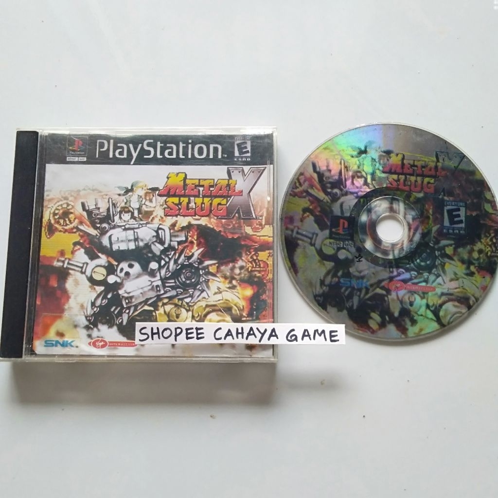 kaset ps1 kopab metal slug X