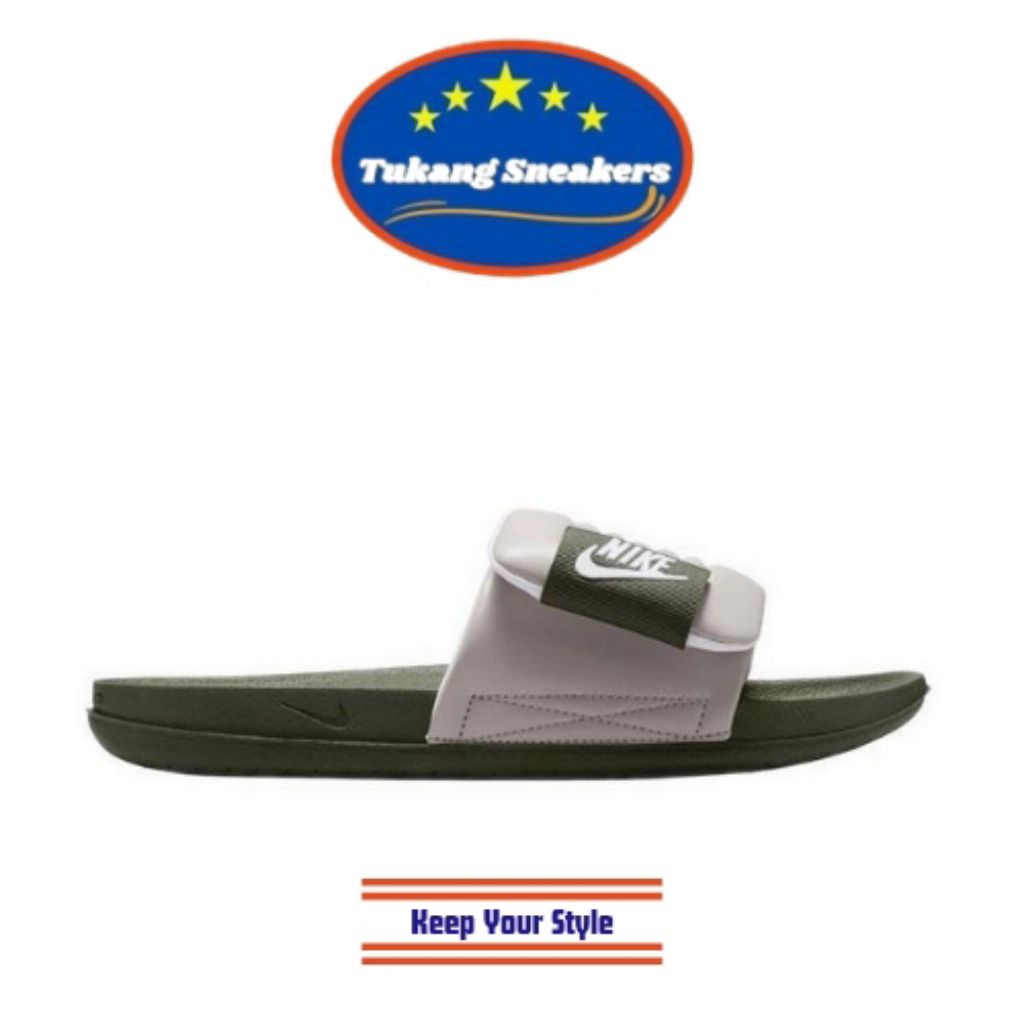 Sandal Pria Nike Offcourt Adjust Green NIKDQ9624300
