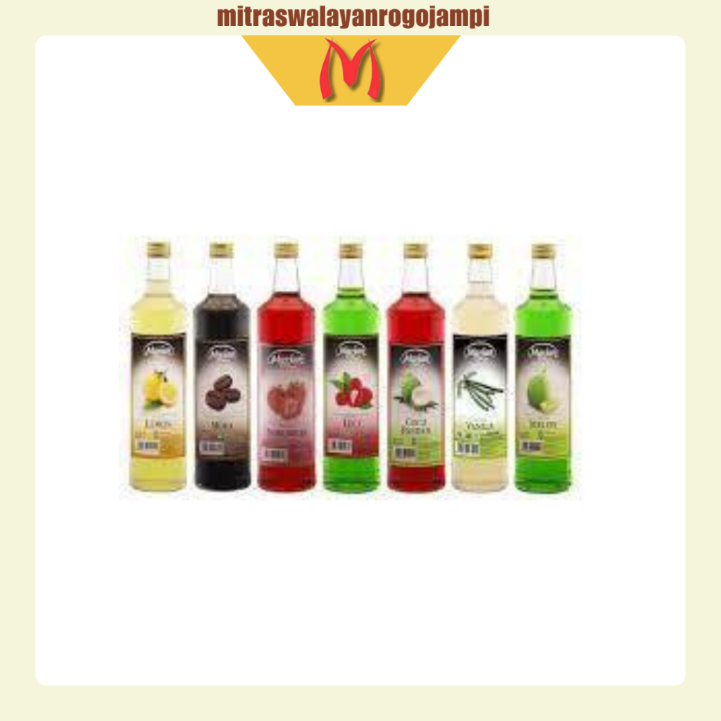 Syrup marjan botol 460ml / Boudouin / Squash / Milk