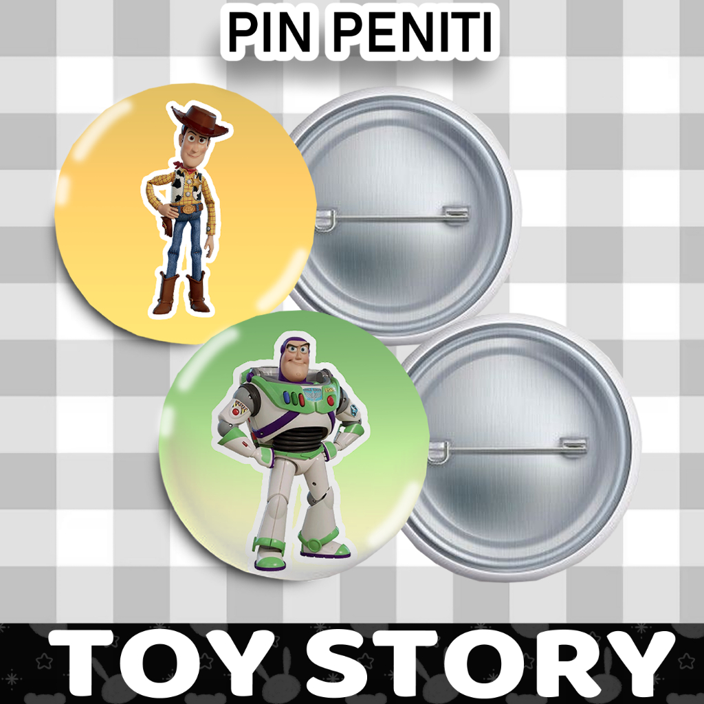 PIN PENITI/BROSS GLOSSY TOY STORY