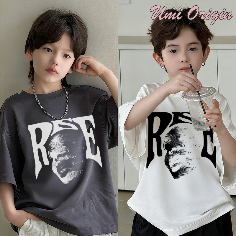 Umi Origin.COD [24 jam siap kirim] Kaos Oversize Anak Usia 1-15 Tahun/Umi Origin./Bahan Lembut/Kaos 