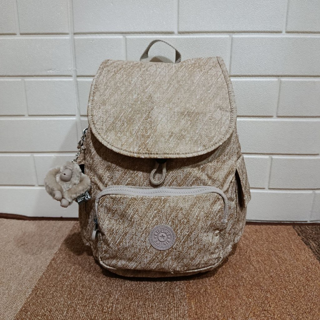 Tas Kipling City Pack S Backpack Small Womens Original Brush Of Gold Ransel Kecil Wanita