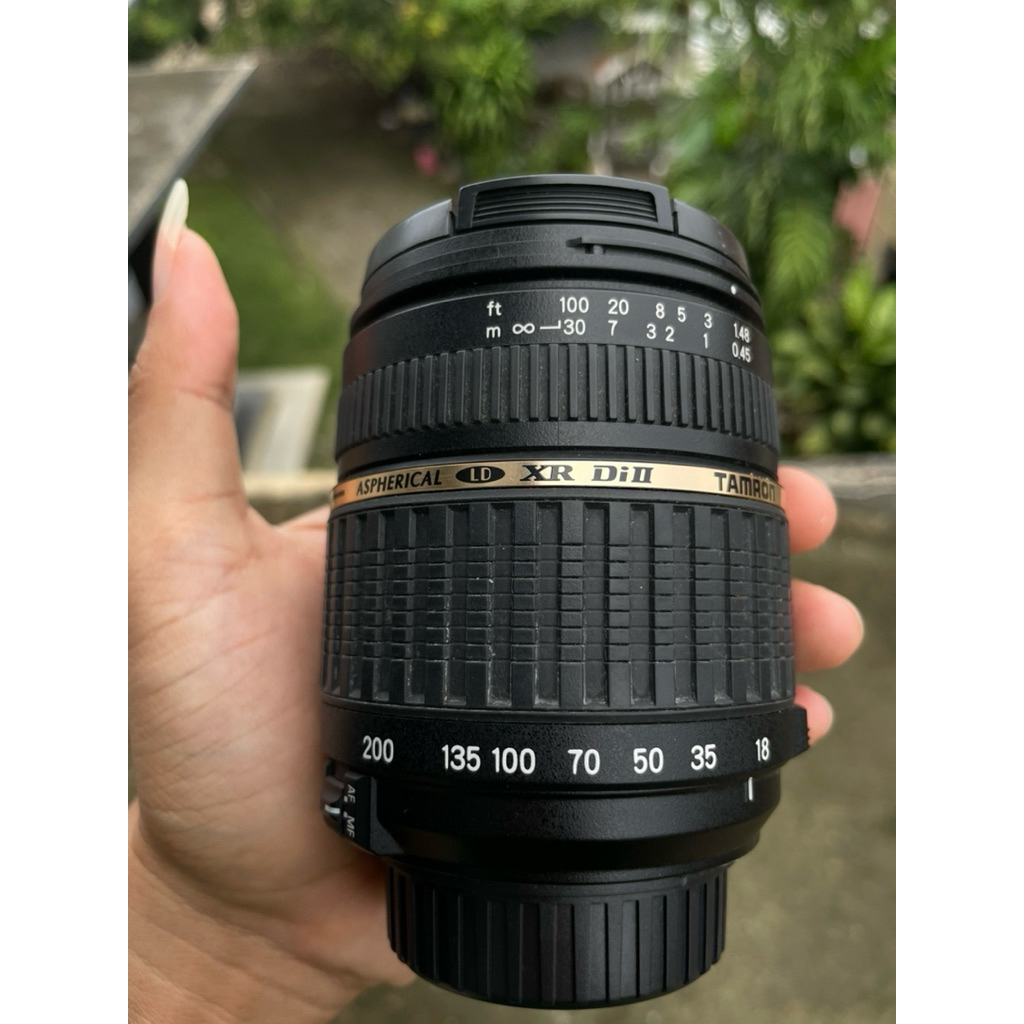 Lensa tamron 18-200 for nikon MULUS