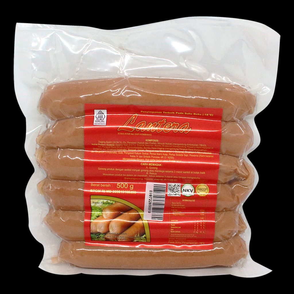 Sosis Lentera Merah - Rasa Gurih, Praktis untuk Camilan, Kualitas Premium