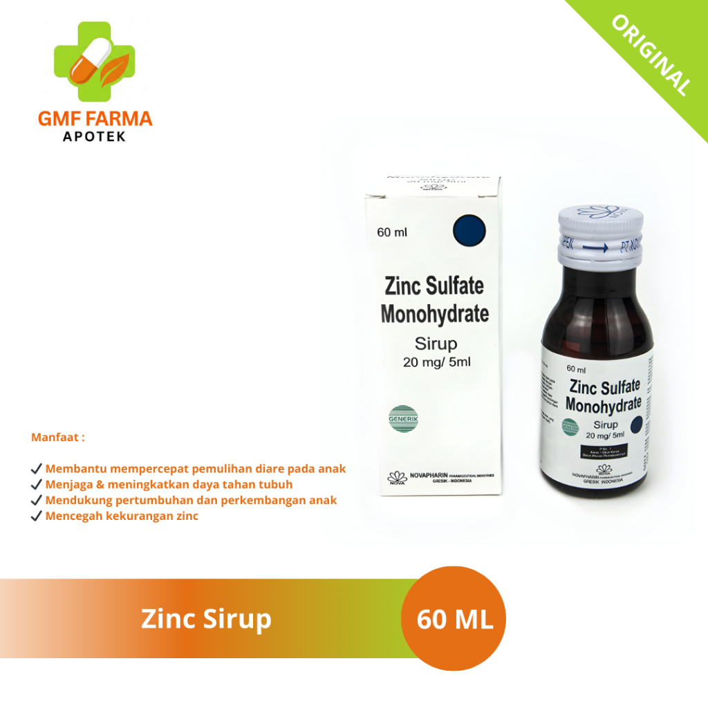 Zinc Sulfate Sirup 60ml
