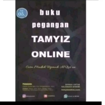 BUKU PEGANGAN TAMYIZ