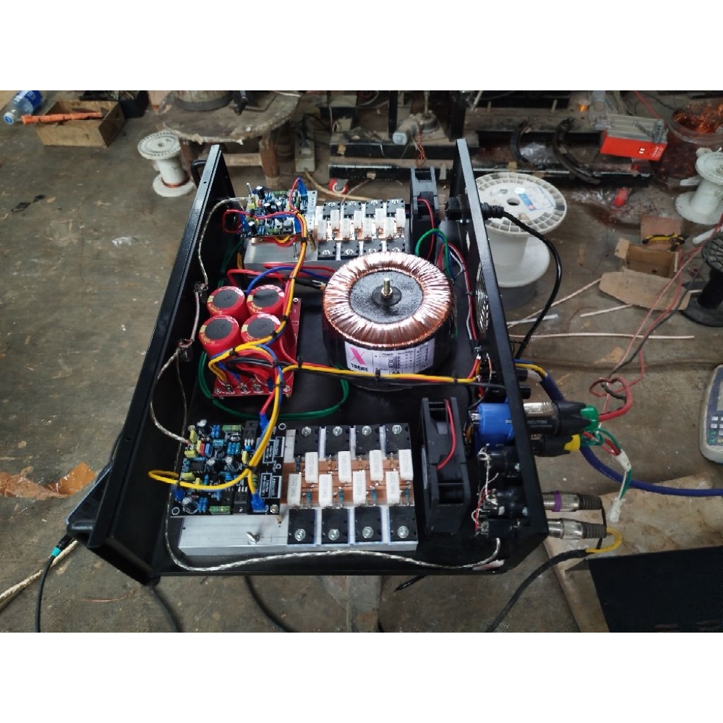Power 5A Besar CT 55vac 2 channel