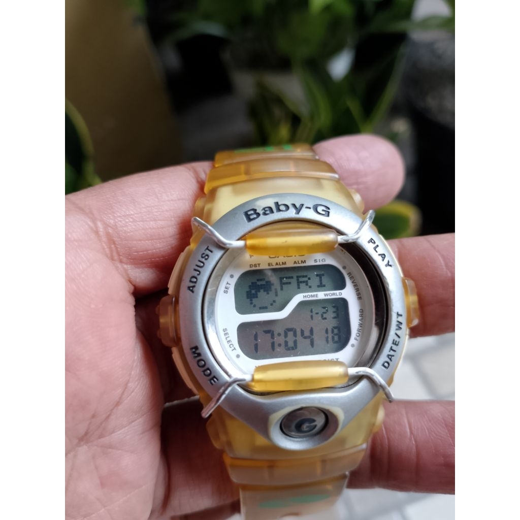 jam casio baby g second