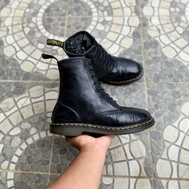 DR.MARTENS 1460 BLACK NAPPA