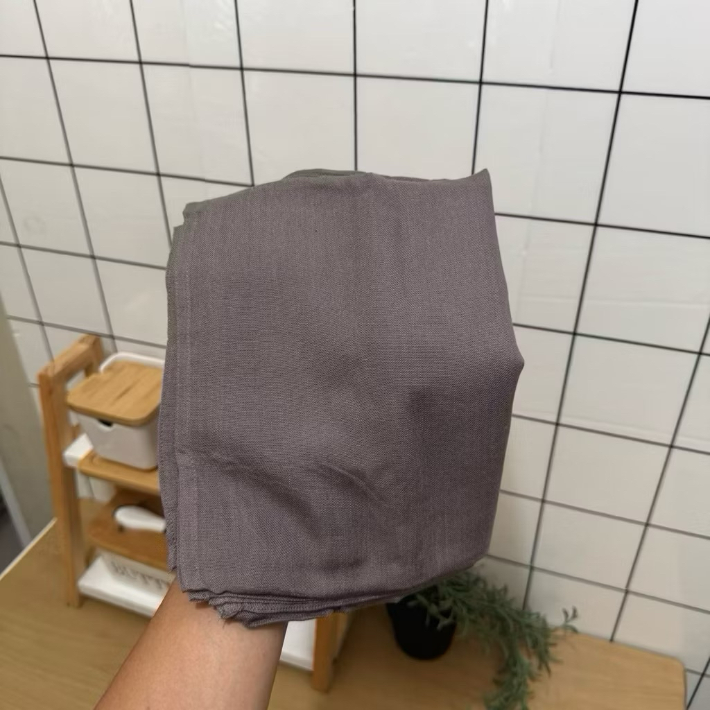 Pashmina Viscose Bamboo taupe || Pasmina Viscose Bamboe Taupe || pashmina Viscose modal taupe •Taupe