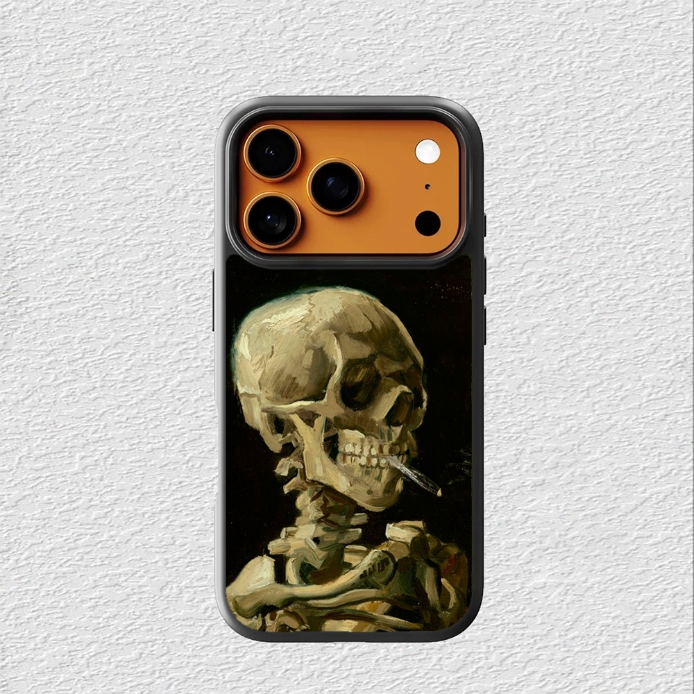 Case Hybrid Casing Softcase iphone 17 16 15 14 13 12 11 Pro Max Mini Plus X Xs Max XR Van Gogh Sekel