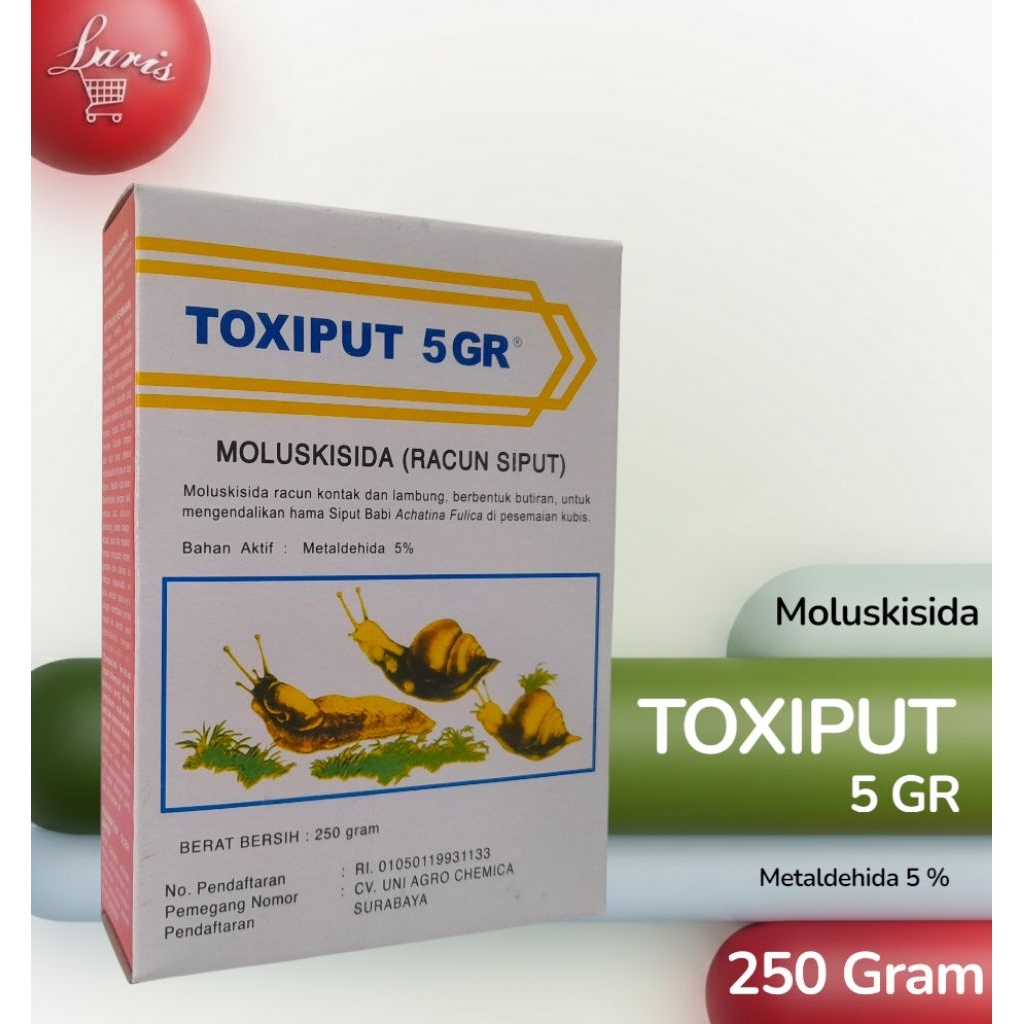 TOXIPUT 5 GR - 250 GRAM