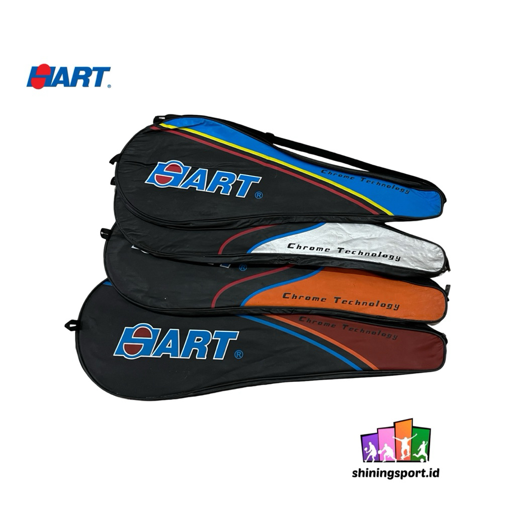 Tas Raket Badminton Hart 1R Chrome Technology 100% Original