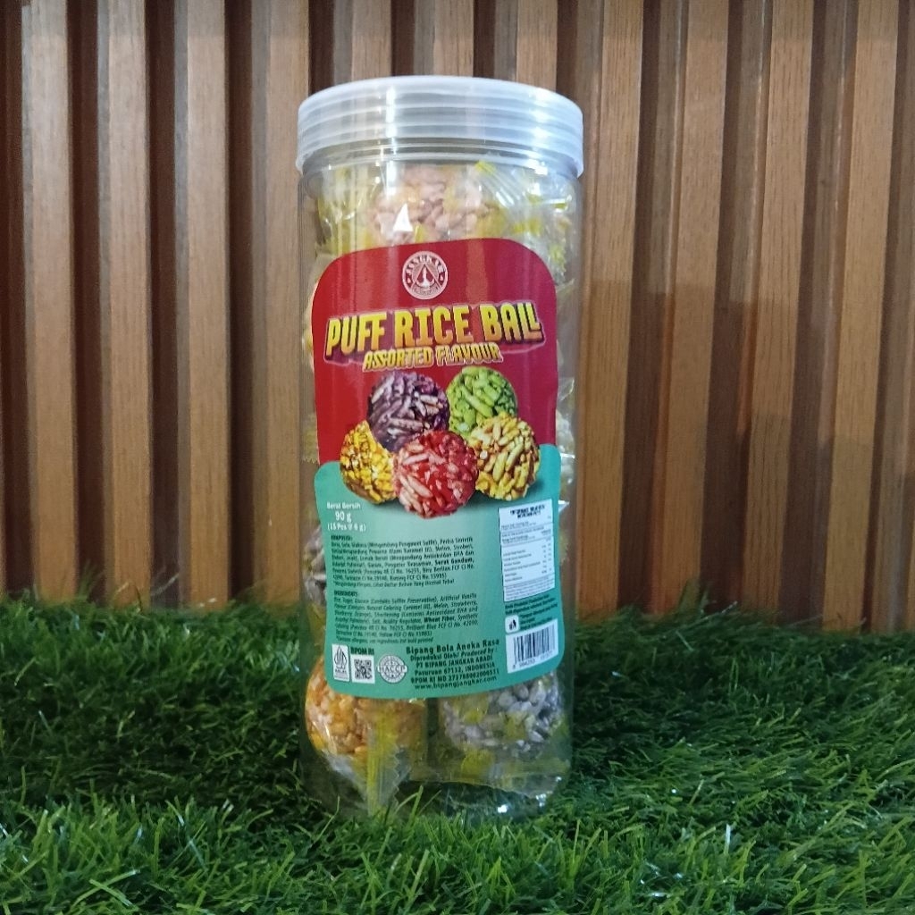 bipang puff rice ball aasorted flavour