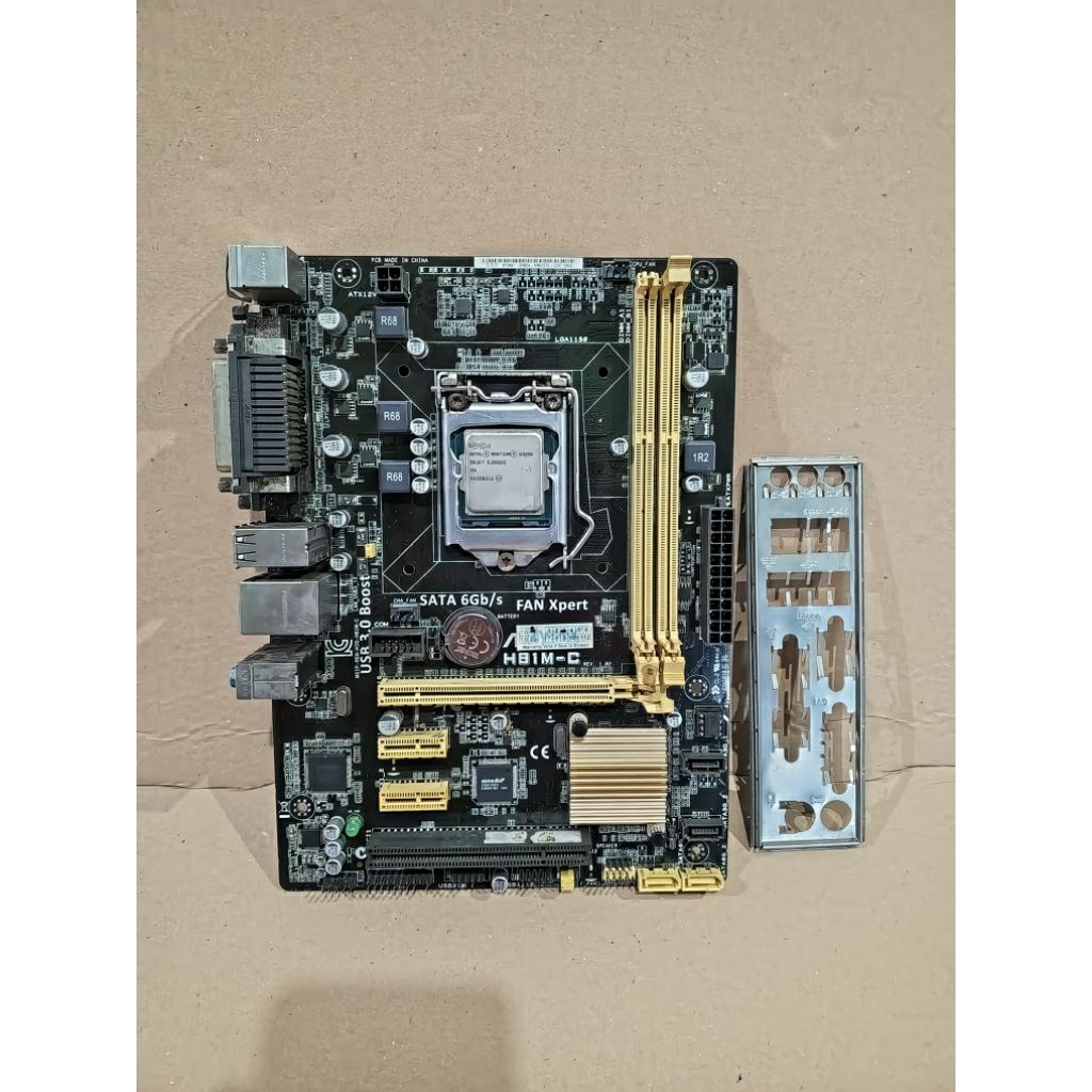 PAKET MOTHERBOARD ASUS H81+ INTEL G