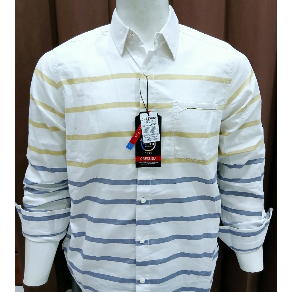KEMEJA CRESSIDA LENGAN PANJANG SLIM FITT ORIGINAL