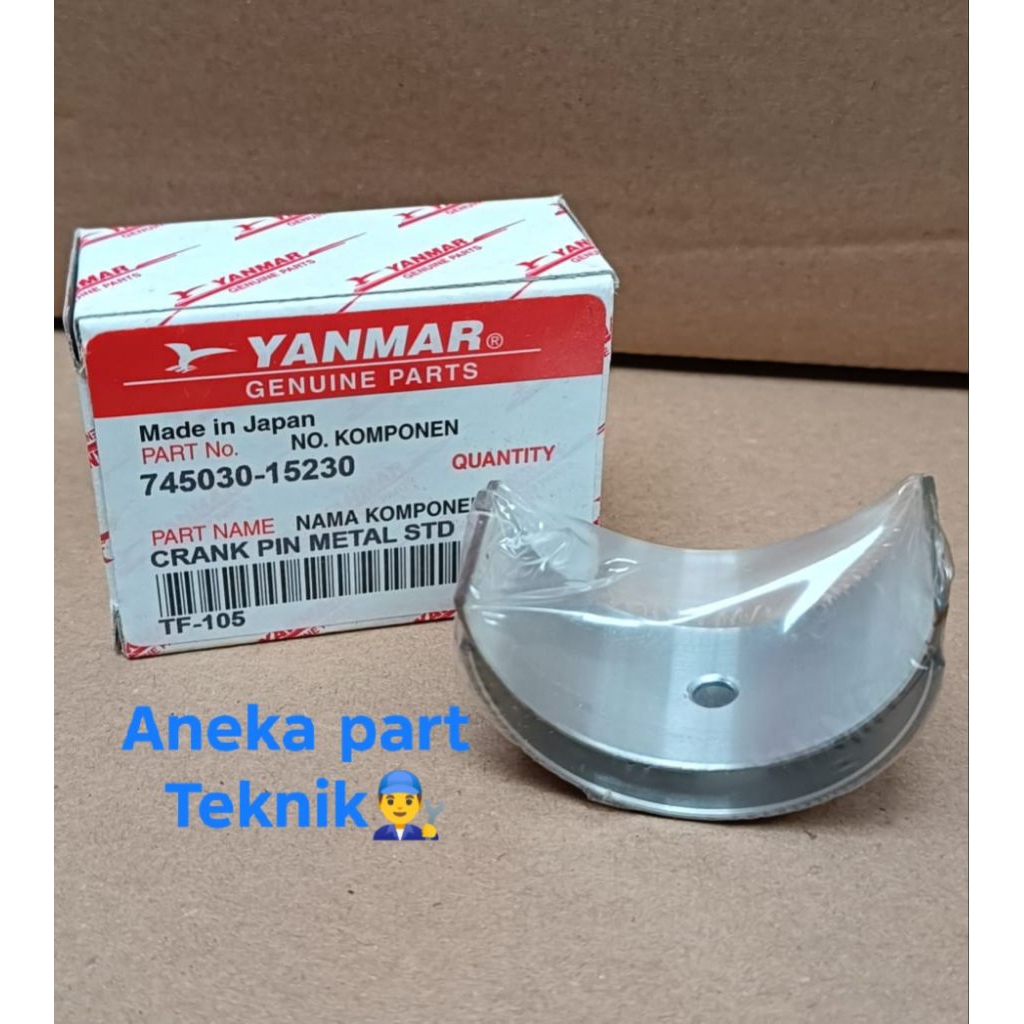 Metal Jalan std YANMAR TF105 CPM/ Crank Pin Metal Diesel YANMAR TF105