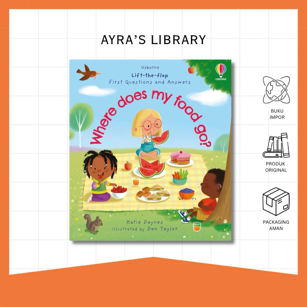 Usborne - First Question and Answers Where Does My Food Go