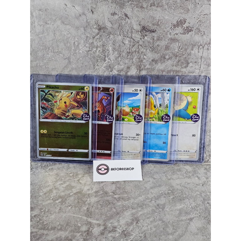 POKEMON INDONESIA PROMO BUNDLE CHATIME (tidak ada MEWTWO) | KONDISI BERVARIASI MOHON BACA DESKRIPSI