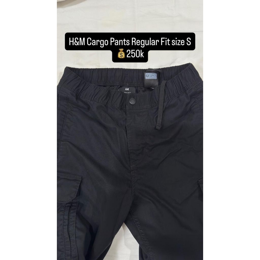 H&M Cargo Pants - Black