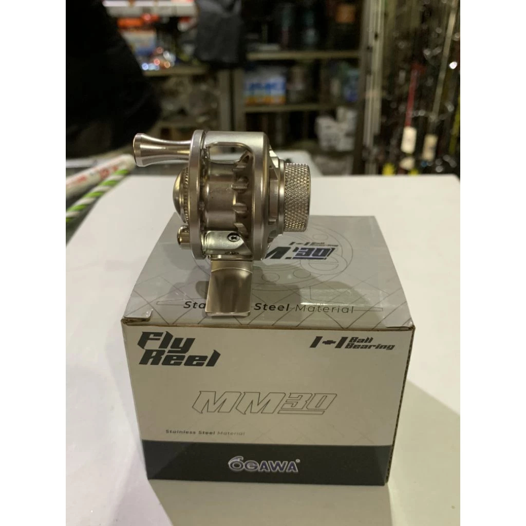 TOKOS STAINLESS OGAWA FLY REEL MM 30