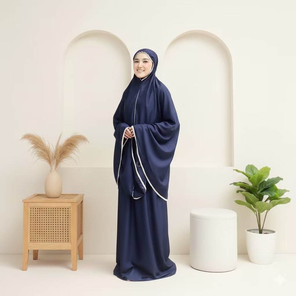 Mukena Travel / Mukena Traveling / Mukenah Traveling Mukena Dewasa / Mukena Katun / Mukena dewasa / 