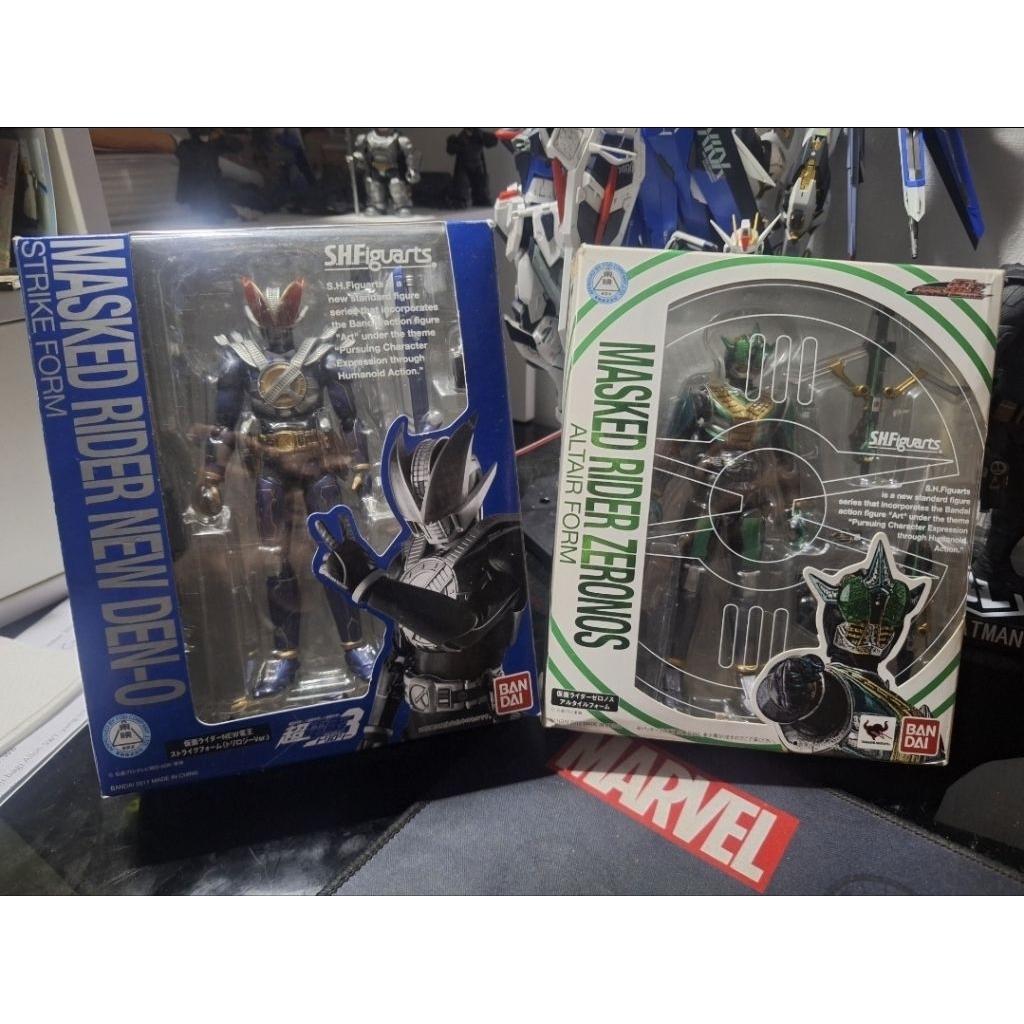 SHF Kamen Rider New Den-O & SHF Kamen Rider Zeronos