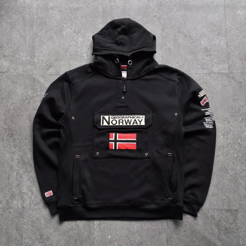 Geographical Norway Halfzip jacket hoodie