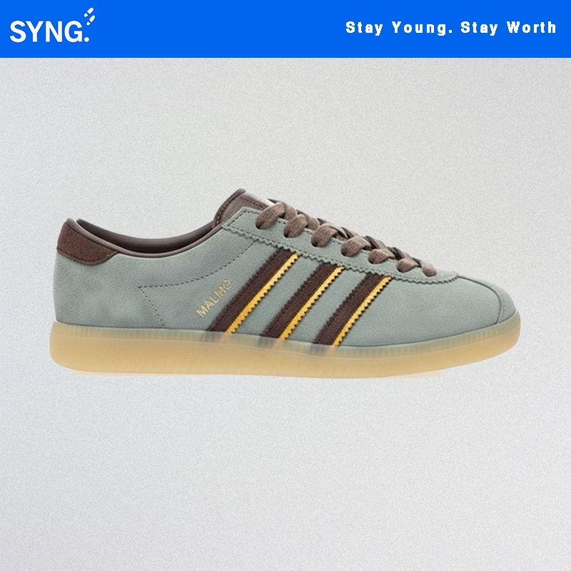 Sepatu Unisex Malmo Beige Green City Series