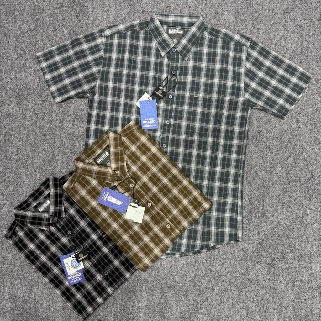 KEMEJA PRIA PICASSO ORIGINAL HIGH QUALTY 100%