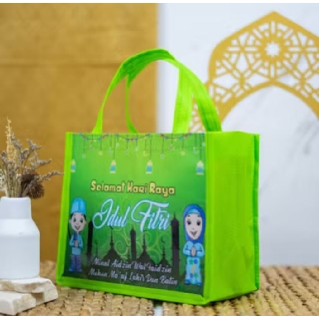 Tas Bingkisan LEBARAN IDUL FITRI LANDSCAPE PLT 25x13x20