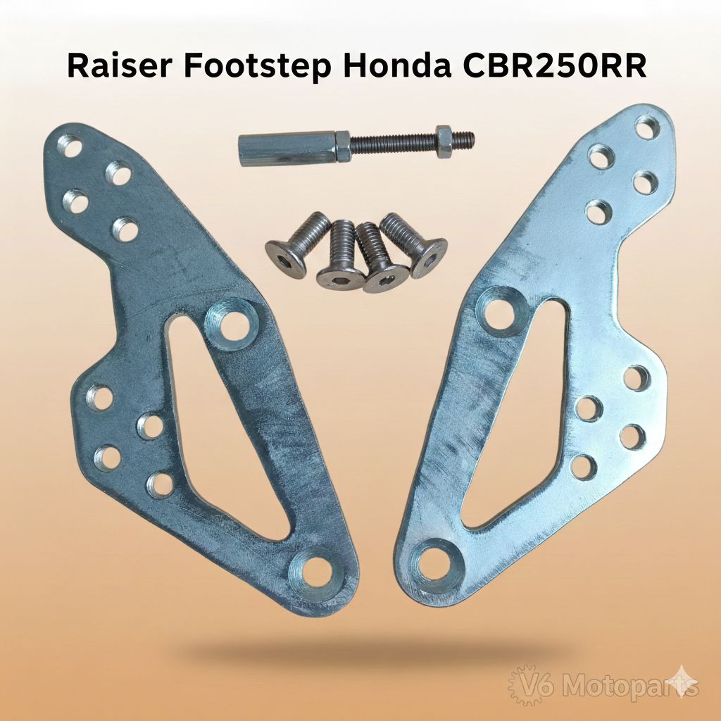 Raiser Footstep Honda CBR 250 RR / CBR250RR / Baby RR Silver