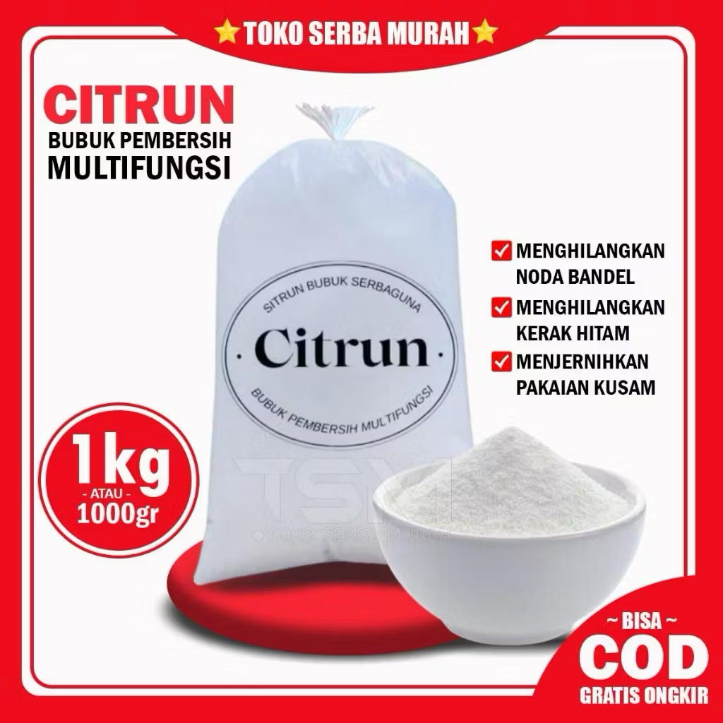 Citrun 1 kg, Citrun pembersihan  kerak membandel,Citrun
