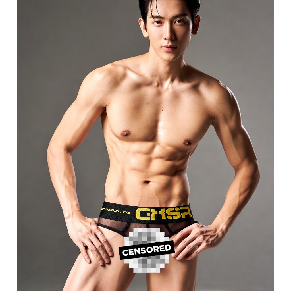 ORLVS Celana Dalam Brief Full Transparan GXSR