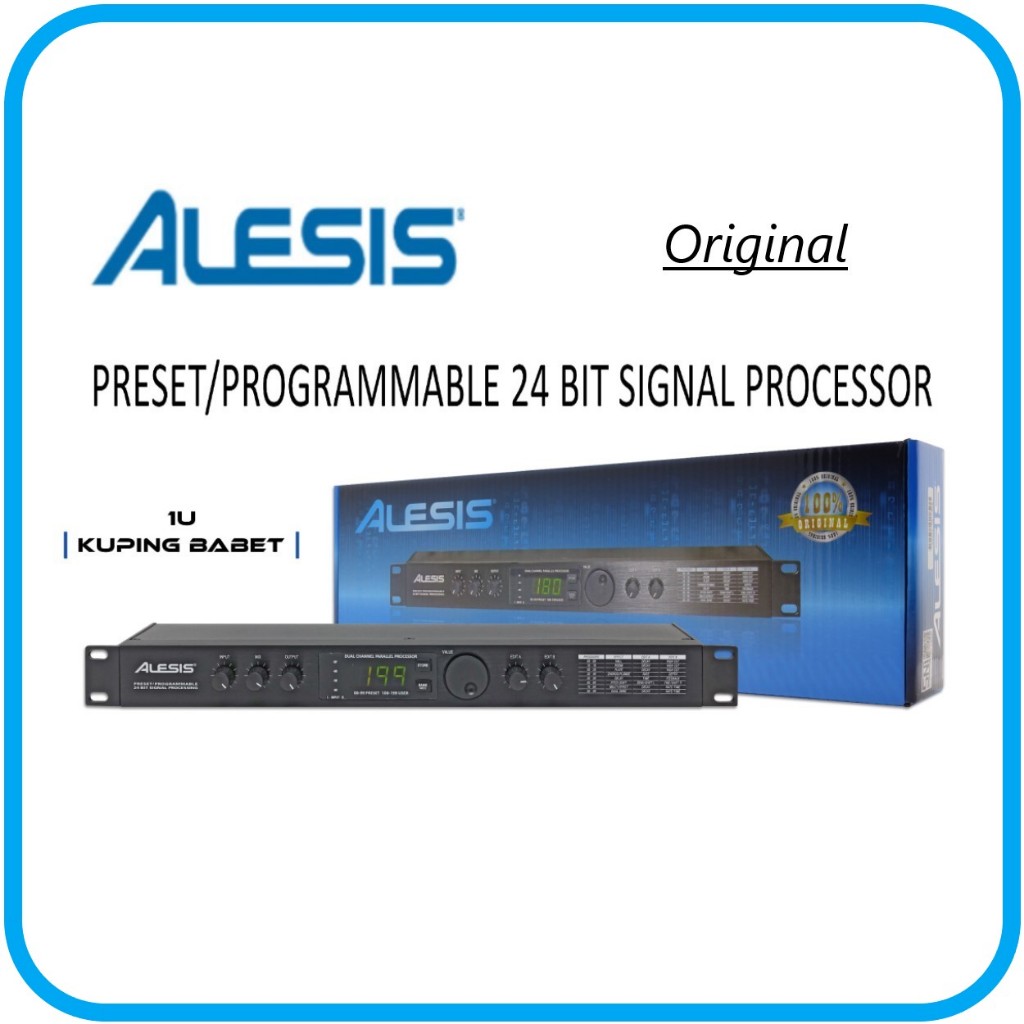 Effect Vokal Alesis 4 audio effect 200 program original asli