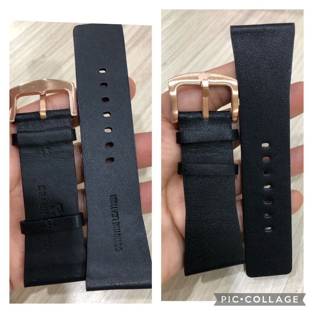 Tali Kulit Jam Braun Buffel