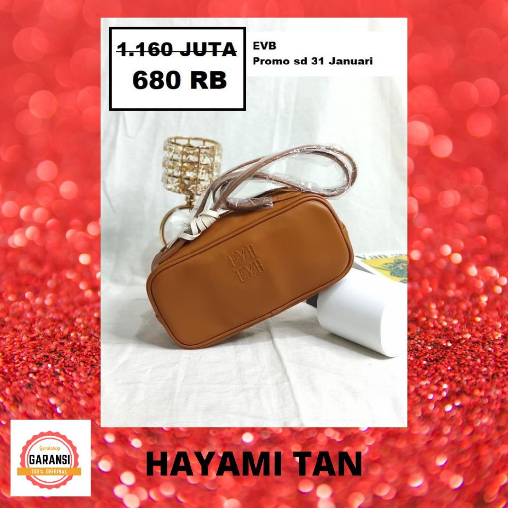 Tas selempang wanita EVB sale HAYAMI 100% Original Store