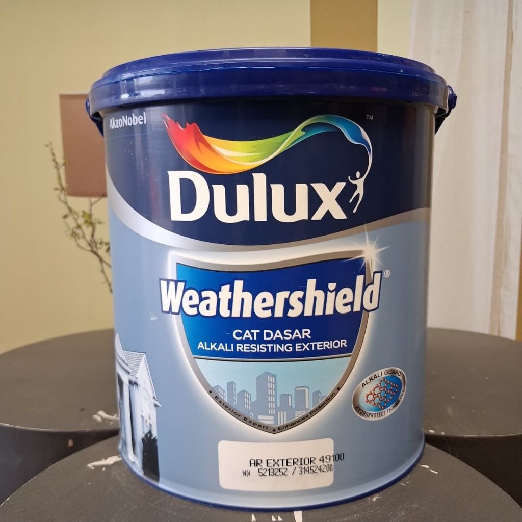 DULUX WEATHERSHIELD PRIMER 2.5LTR/CAT DASAR EXTERIOR/CAT DASAR LUAR/CAT DASAR TEMBOK EXTERIOR/CAT DA