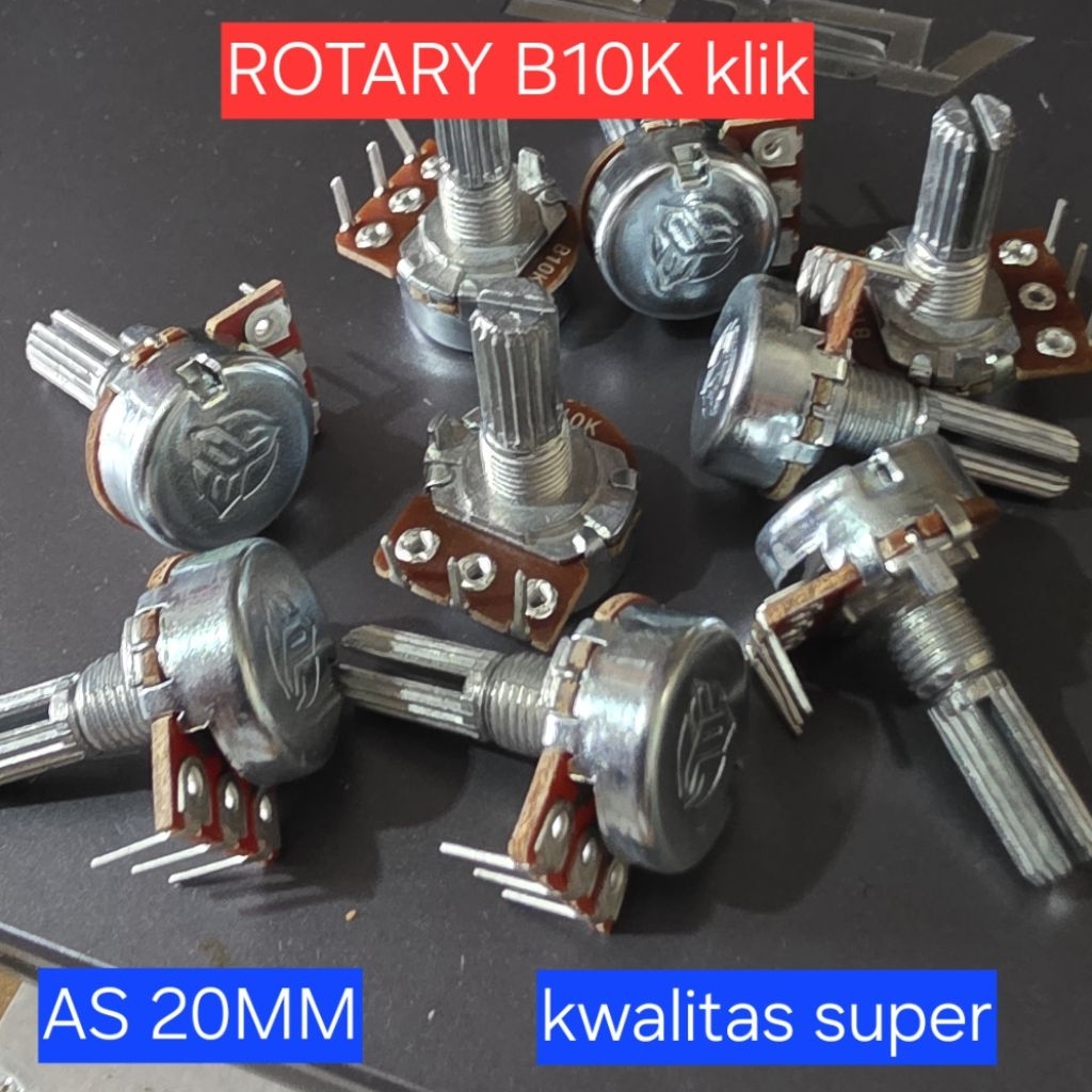 potensio B10k rorary klik