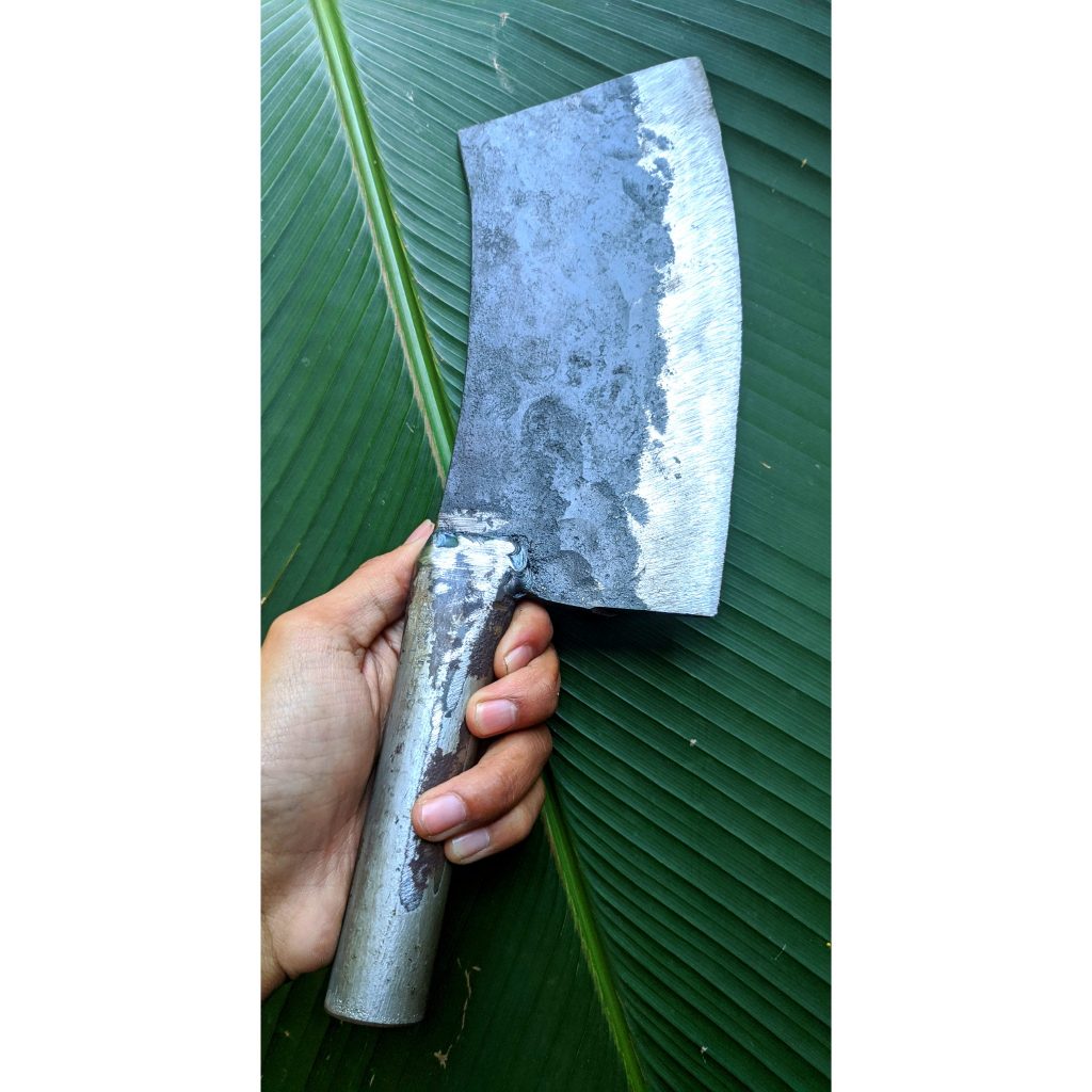 GOLOK FULL BAJA PER Cincang Tulang Daging Memasak Cacah Kuat Tahan Lama Pencacak Pisau Cacah Daging